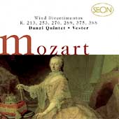 Mozart: Wind Divertimentos / Vester, Danzi Quintet