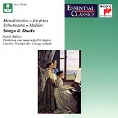 Mendelssohn, Brahms, Schumann, Mahler: Songs & Duets Mendelssohn, Brahms, Schumann, Mahler: Songs & Duets