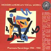 HERITAGE  Modern American Vocal Works - Barber, Copland, etc