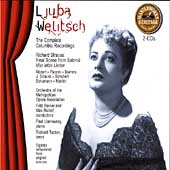 HERITAGE  Ljuba Welitch - The Complete Columbia Recordings