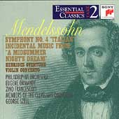 Take 2 - Mendelssohn: Symphony no 4, etc / Ormandy, et al Take 2 - Mendelssohn: Symphony no 4, etc / Ormandy, et al