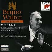 Bruno Walter Edition - Mozart: Violin Concertos, etc