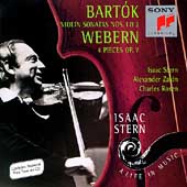 Isaac Stern - A Life in Music - Bartok: Sonatas;  Webern