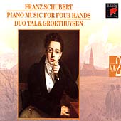 Schubert: Piano Music Four Hands Vol 2 / Tal & Groethuysen