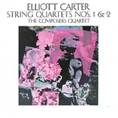 Carter: String Quartets 1 & 2 / Composers Quartet
