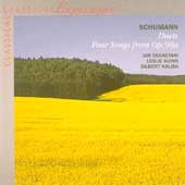 Schumann: Duets, etc / DeGaetani, Guinn, Kalish