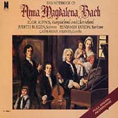 Bach: Notebook for Anna Magdalena Bach / Kipnis, Blegen