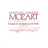 Mozart: Sonatas for Fortepiano & Violin Vol 2 / Bilson, Luca