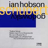 Schubert/Godowsky: Twelve Songs, etc / Ian Hobson