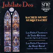 Jubilate Deo - Sacred Music / Thompson, Les Petits Chanteurs Jubilate Deo - Sacred Music / Thompson, Les Petits Chanteurs