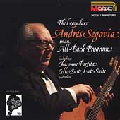 The Segovia Collection Vol 1 - All-Bach Program