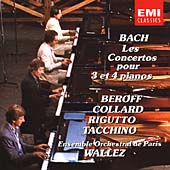 Bach: Concertos for 3 & 4 pianos / Beroff et al
