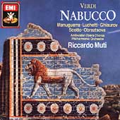 Verdi: Nabucco / Muti, Manuguerra, Scotto, Ghiaurov