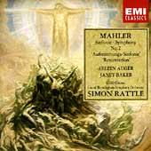 Mahler: Symphony no 2 / Rattle, Auger, City of Birmingham