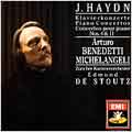 Haydn: Piano Concerto no 4 & 11 / Michelangeli, Stoutz