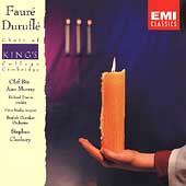 Durufle: Requiem;  Faure: Requiem / Cleobury, King's College