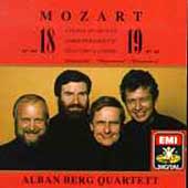 Mozart: String Quartets no 18 & 19 / Alban Berg Quartet