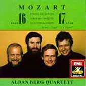 Mozart: String Quartets no 16 & 17 / Alban Berg Quartet