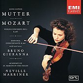 VIOLIN CTO 1/SINFONIA CONCERTANTE:MOZART VIOLIN CTO 1/SINFONIA CONCERTANTE:MOZART