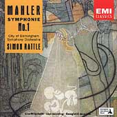 Mahler: Symphony no 1 / Rattle, City of Birmingham Symphony