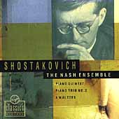 Shostakovich: Piano Quintet, etc / The Nash Ensemble