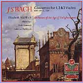 Bach: Concertos for 1, 2 & 3 Violins / Wallfisch, et al