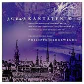 Bach: Kantaten Vol 2 / Herreweghe, Collegium Vocale