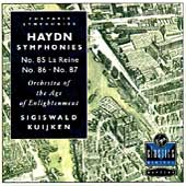 Haydn: Symphonies 85, 86 & 87 / Sigiswald Kuijken, et al