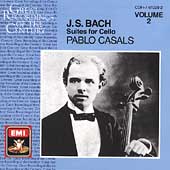 Bach: Suites for Cello Vol 2 / Pablo Casals