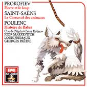 Prokofiev: Peter and the Wolf;  Saint-Saens, Poulenc