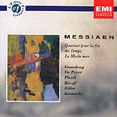 Messiaen: Quatuor pour la fin du temps