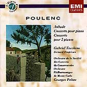 Poulenc: Aubade, Concerto pour piano, etc / Tacchino, Pretre