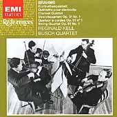 Brahms: Clarinet Quintet, String Quartet / Kell, Busch Qt