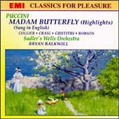 Puccini: Madam Butterfly - Highlights / Balkwill, et al Puccini: Madam Butterfly - Highlights / Balkwill, et al