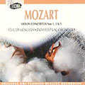 Mozart: Violin Concertos nos 1, 3 & 5 / Yehudi Menuhin