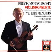 Bruch; Mendelssohn: Violin Concertos / Menuhin, Susskind
