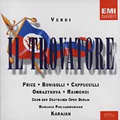 Verdi: Il Trovatore / Karajan, Price, Bonisolli, Cappuccilli