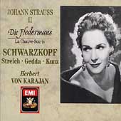 J Strauss: Die Fledermaus / Karajan, Schwarzkopf