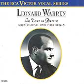 Leonard Warren on Tour in Russia - Gounod, Tosti, Ravel, etc