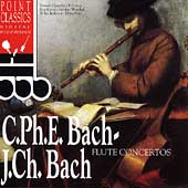 C.P.E. Bach, J.C. Bach: Flute Concertos / Jukovic, Warchal