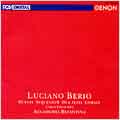 Berio: Duetti, Sequenza VIII, etc. / Accademia Bizantina Berio: Duetti, Sequenza VIII, etc. / Accademia Bizantina