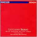 Berio: Duetti, Sequenza VIII, etc. / Accademia Bizantina