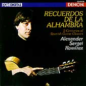 Recuerdos de la Alhambra / Alexander Sergei Ramirez Recuerdos de la Alhambra / Alexander Sergei Ramirez