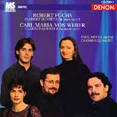 Fuchs, Weber: Clarinet Quintets / Meyer, Carmina Quartet
