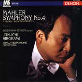 Mahler: Symphony no 4;  Webern / Dam-Jensen, Hirokami, et al