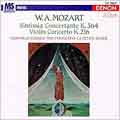 Mozart: Sinfonia Concertante, Violin Concerto / Kuijken
