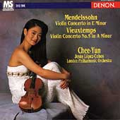 Mendelssohn, Vieuxtemps: Violin Concertos / Chee-Yun
