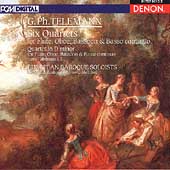Telemann: Six Quartets for Flute, Oboe, Bassoon & BC