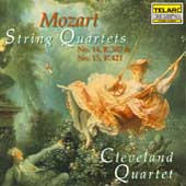 MOZART:STRING QUARTET NO.14/NO.15:CLEVELAND QUARTET MOZART:STRING QUARTET NO.14/NO.15:CLEVELAND QUARTET