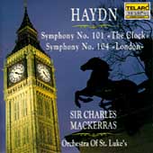 Classics - Haydn: Symphonies 101 and 104 / Charles Mackerras